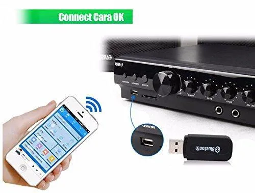 0531 USB Wireless/Bluetooth 3.5mm Aux Audio Receiver Adapter