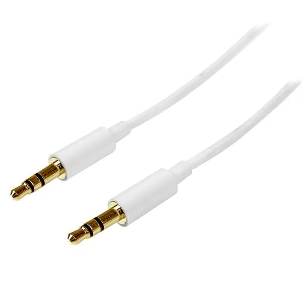 2M White Slim 3.5Mm Stereo