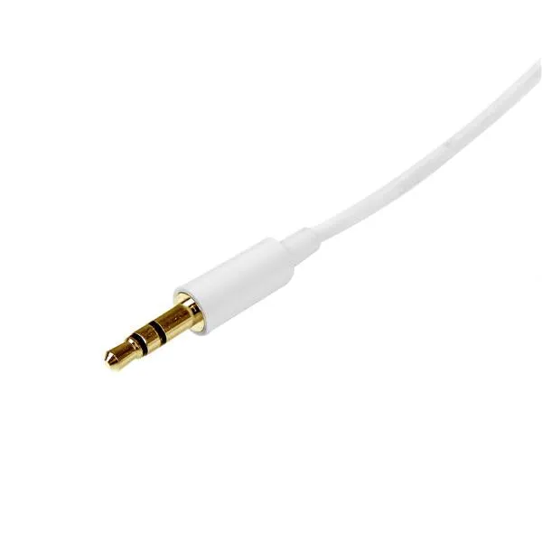 2M White Slim 3.5Mm Stereo