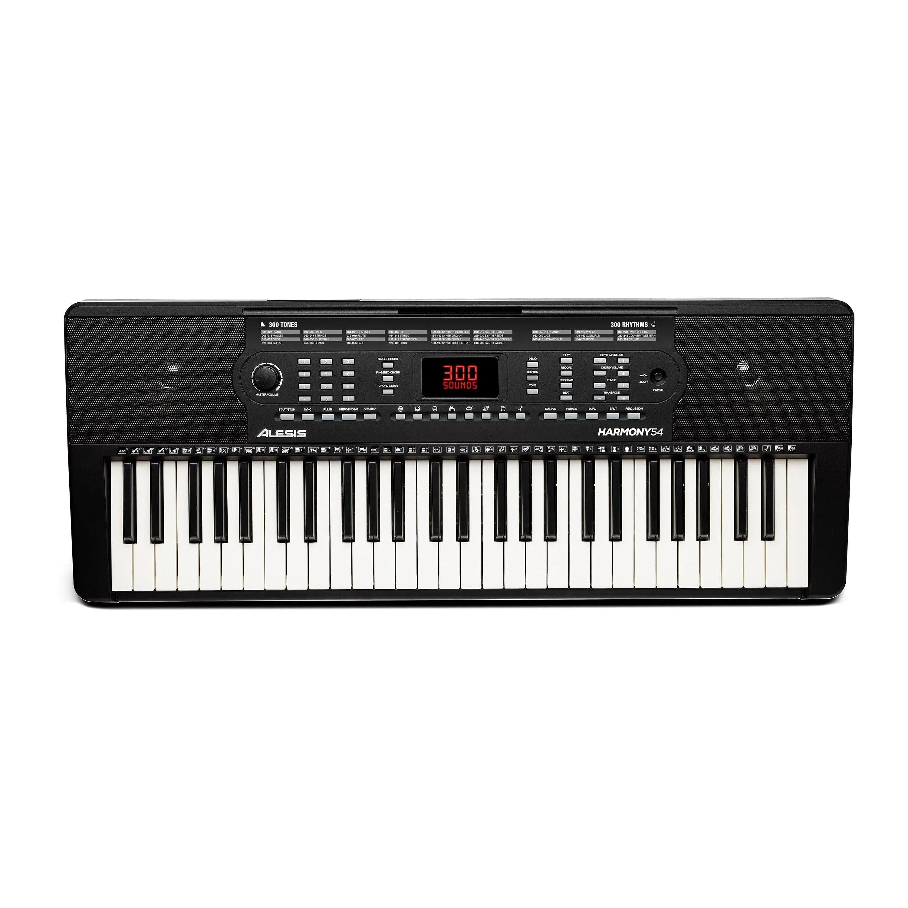 Alesis Harmony 54 - 54-Key Portable Keyboard with Built-In Speakers