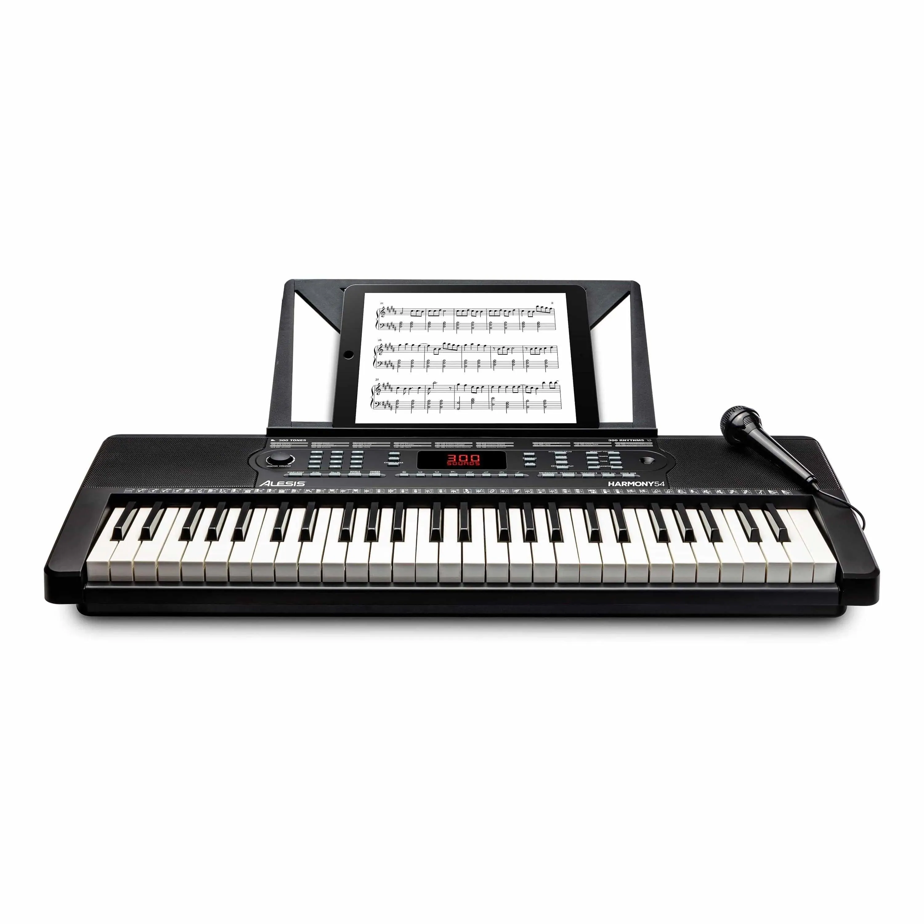 Alesis Harmony 54 - 54-Key Portable Keyboard with Built-In Speakers