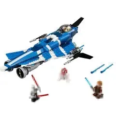 Anakin's Custom Jedi Starfighter Star Wars Movie & Games 75087