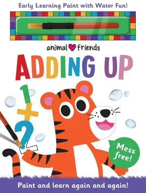 Animal Friends Early Learning Magic Water Colouring Books