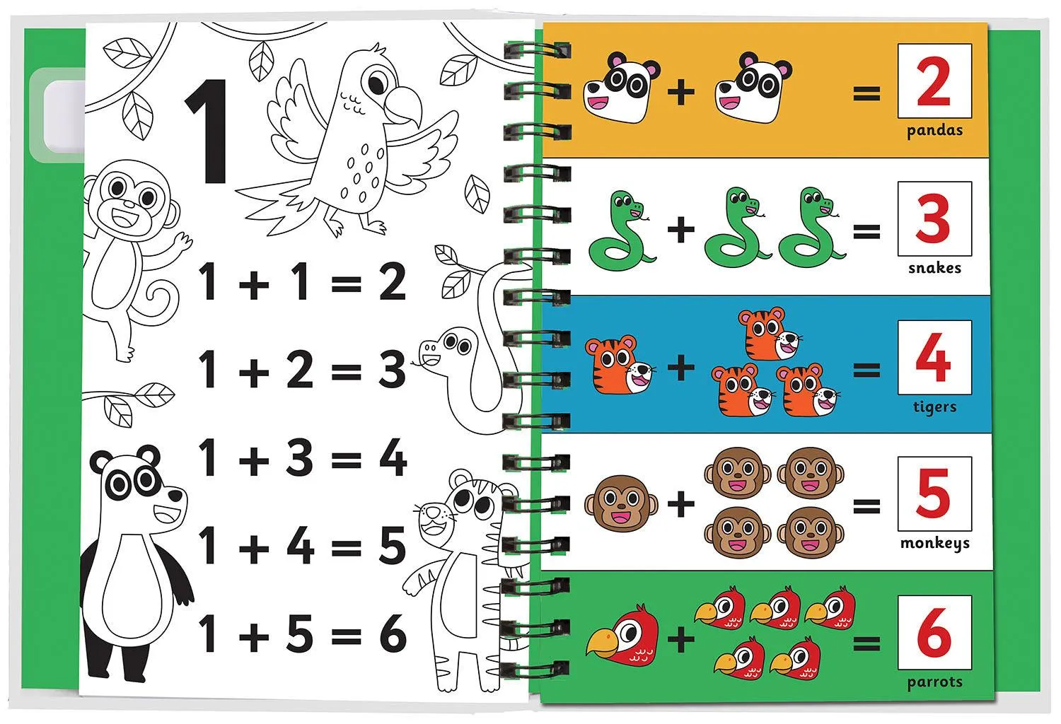 Animal Friends Early Learning Magic Water Colouring Books