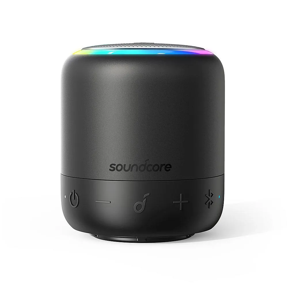 Anker Soundcore Mini 3 Pro Portable Bluetooth Speaker Black, BassUp Technology, 15H Playtime, IPX7 Waterproof