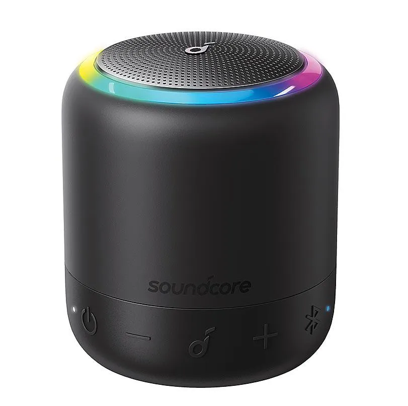 Anker Soundcore Mini 3 Pro Portable Bluetooth Speaker Black, BassUp Technology, 15H Playtime, IPX7 Waterproof