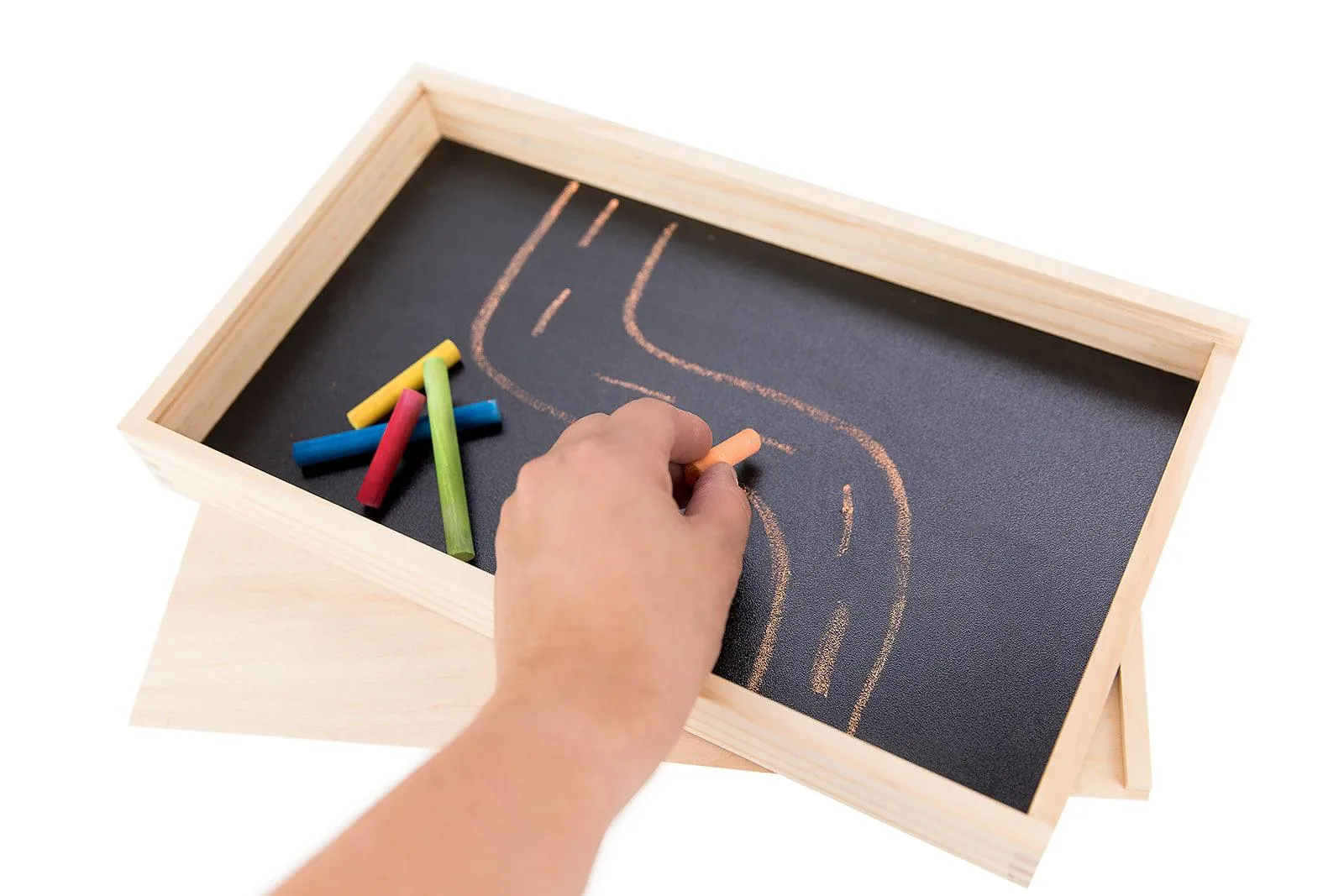 Art Blocks Wanderlust Chalkboard Robots