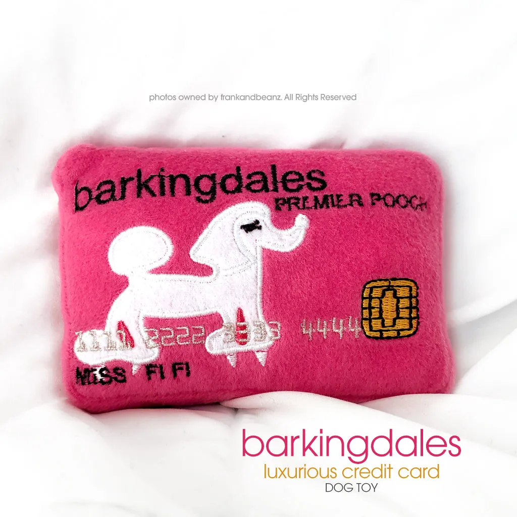 Barkingdales Credit Card Dog Toy