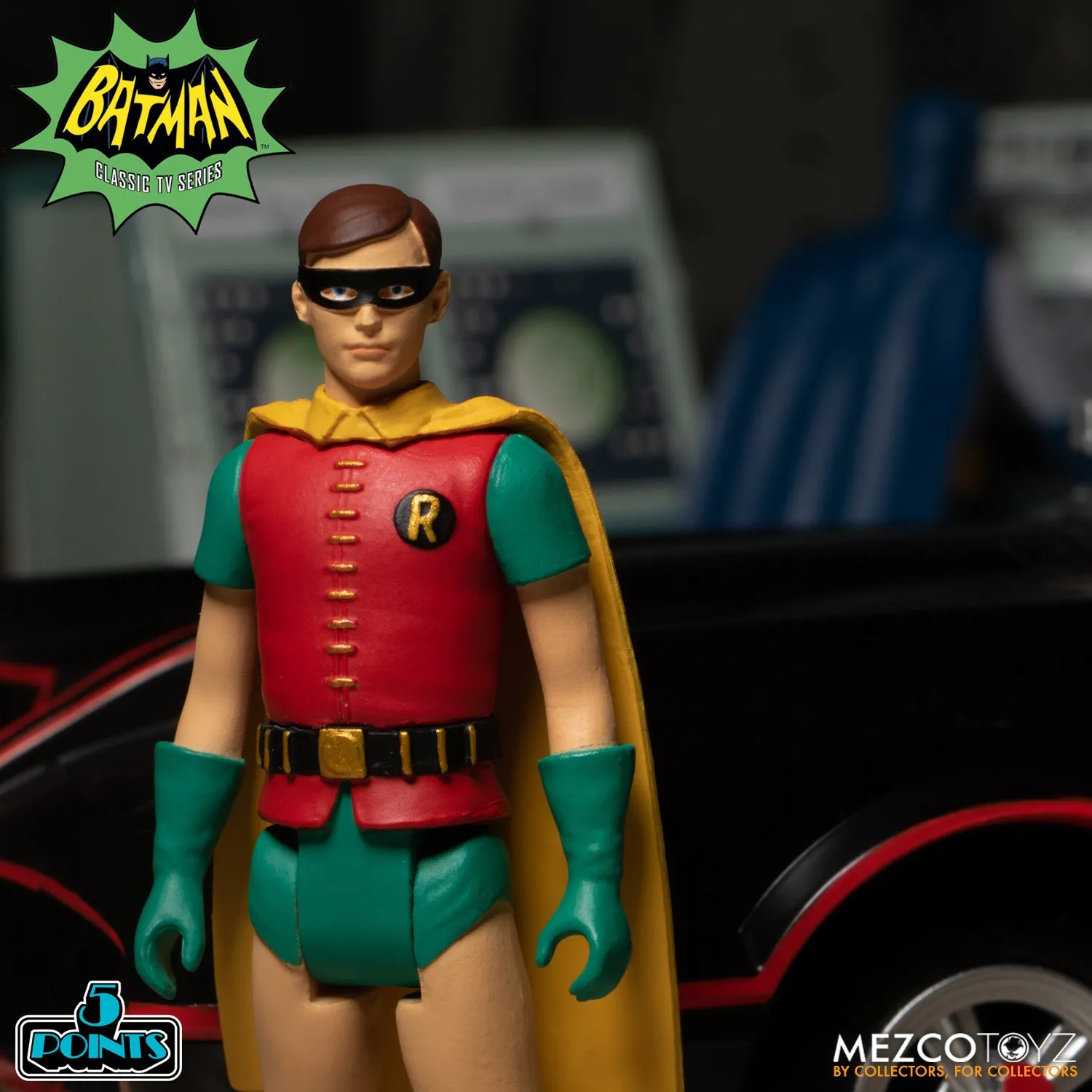 Batman (1966) 5 Points Deluxe Boxed Set - Mezco *SALE*