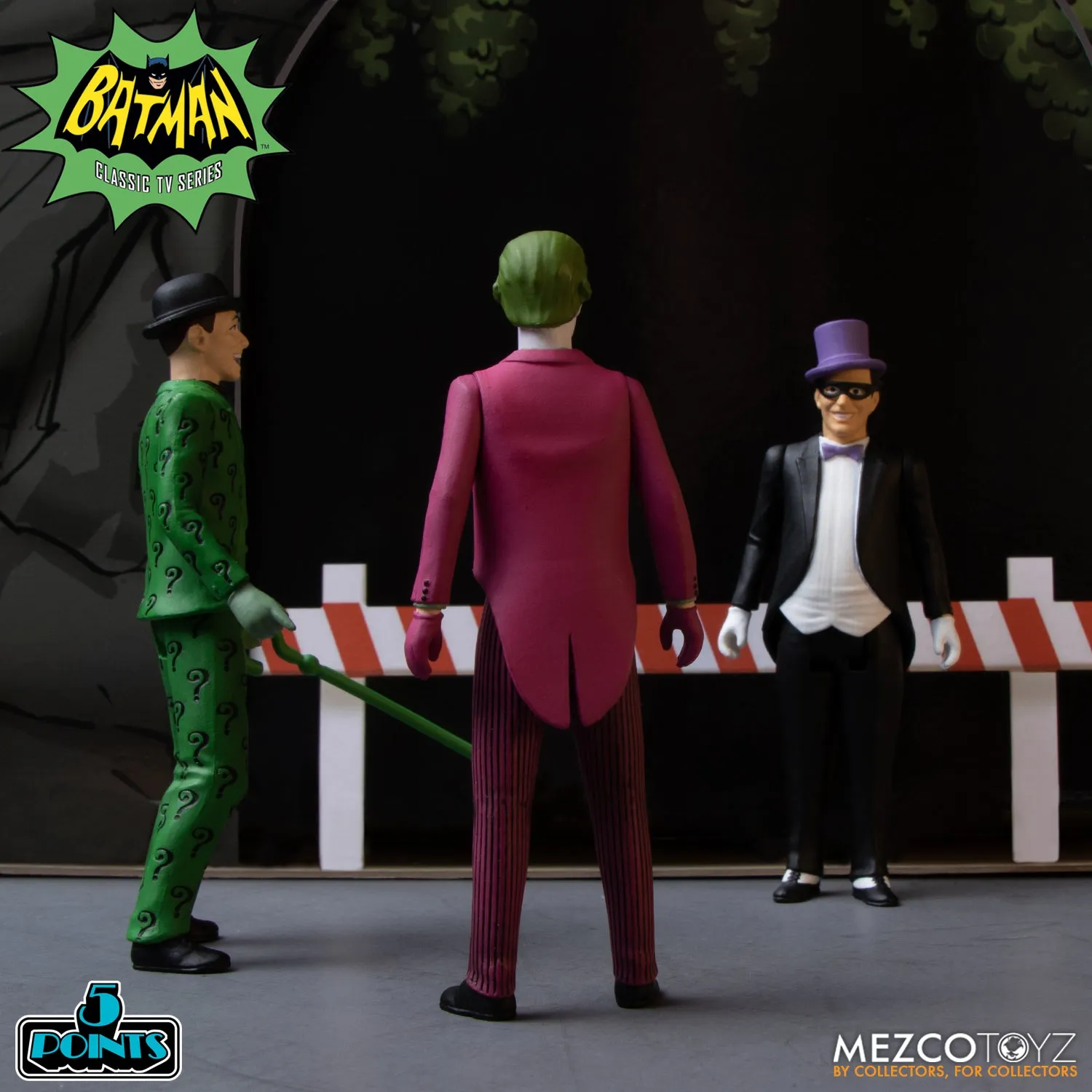 Batman (1966) 5 Points Deluxe Boxed Set - Mezco *SALE*