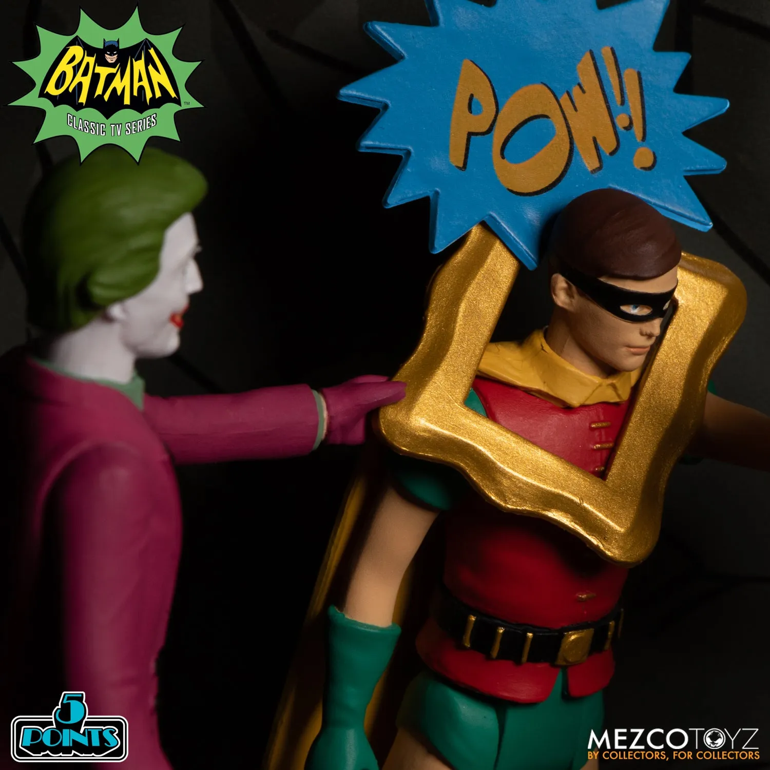 Batman (1966) 5 Points Deluxe Boxed Set - Mezco *SALE*