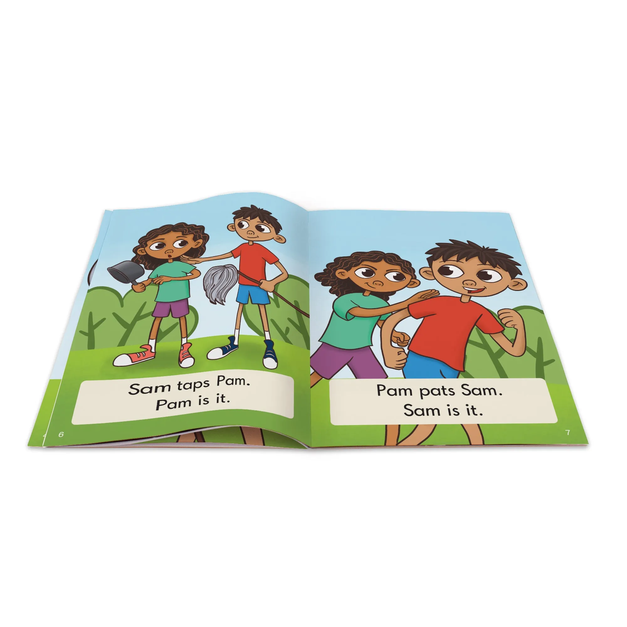 Beanstalk Books 6-Piece Decodable Big Books Fiction Set