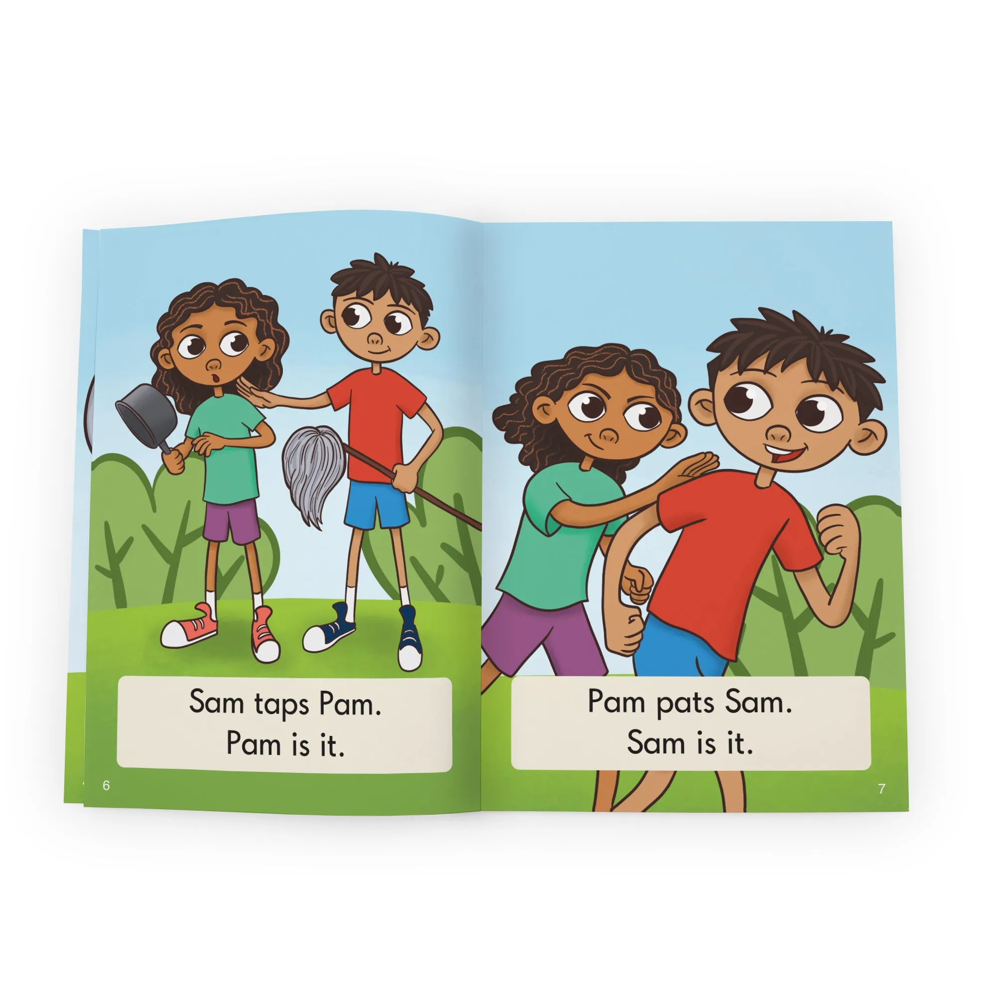 Beanstalk Books 6-Piece Decodable Big Books Fiction Set