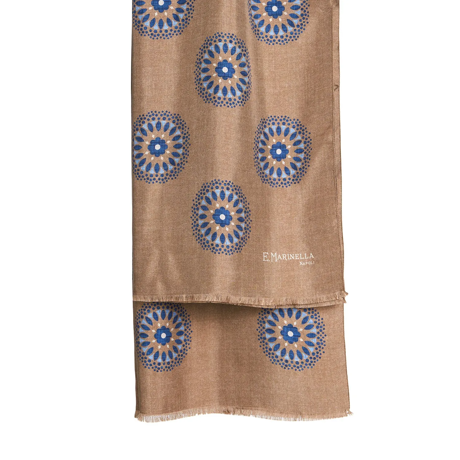 BEIGE MADDER SILK STOLE