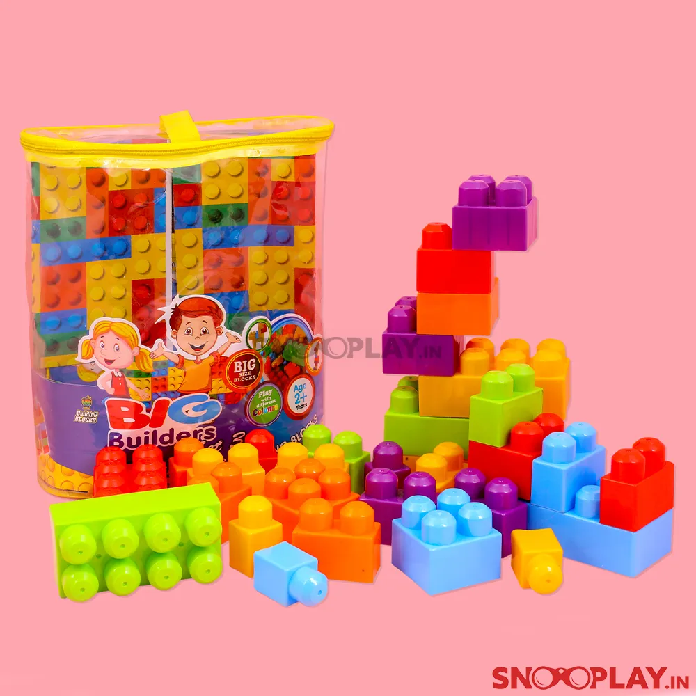 Big Builder Set 3 (Big Blocks For Kids)