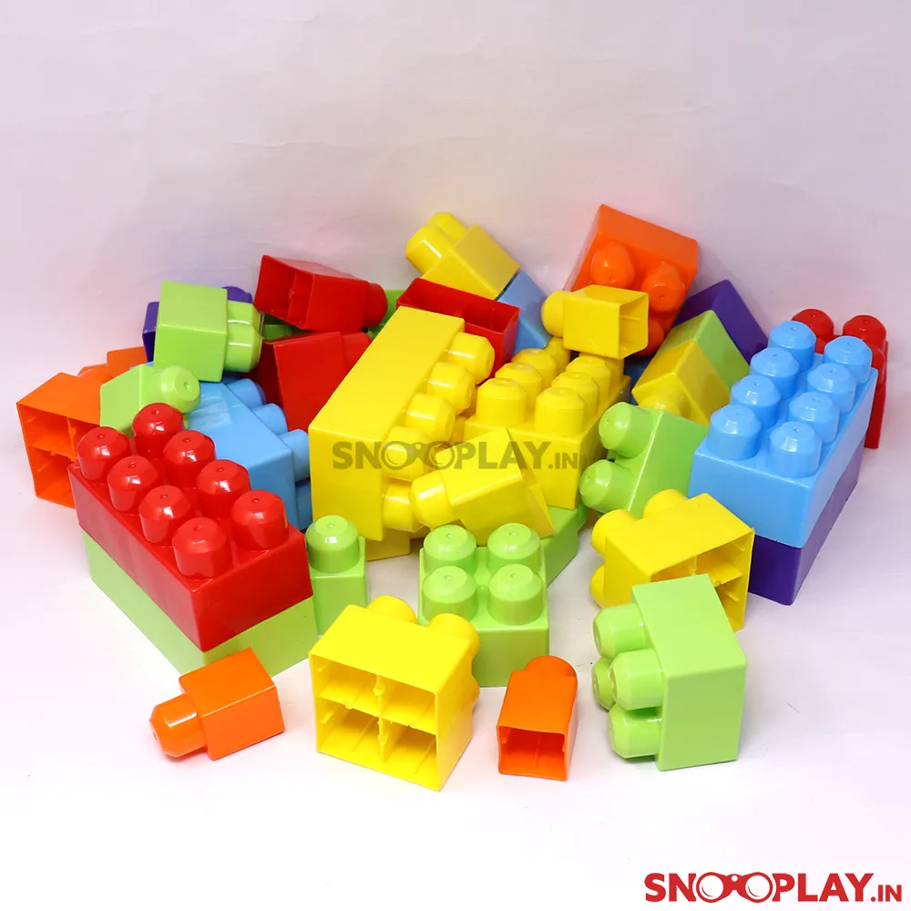 Big Builder Set 4 Big Blocks For Kids- (48 Pieces)