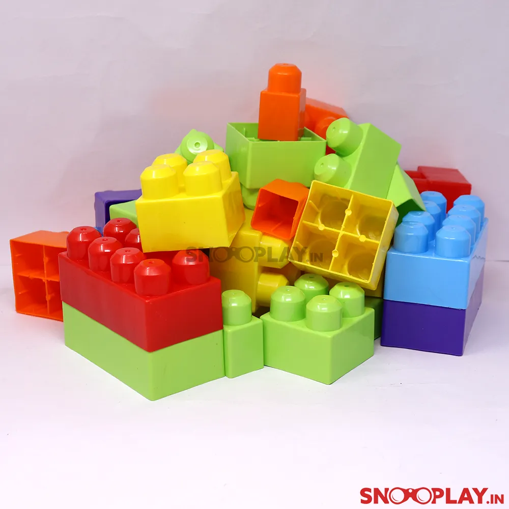 Big Builder Set 4 Big Blocks For Kids- (48 Pieces)