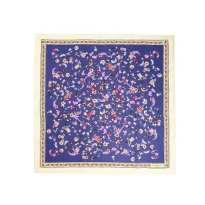 BLUE SILK SCARF 65