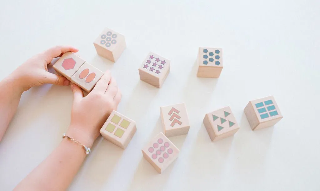 Boho Number   Counting Shape Blocks