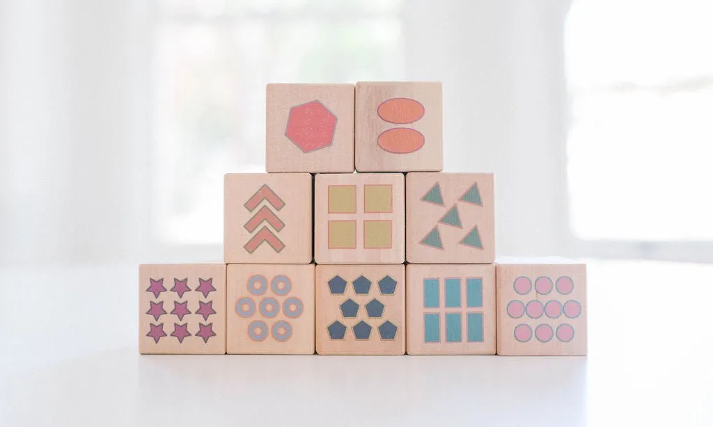 Boho Number   Counting Shape Blocks