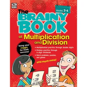 Brainy Book Of Multiplication And Division Workbook