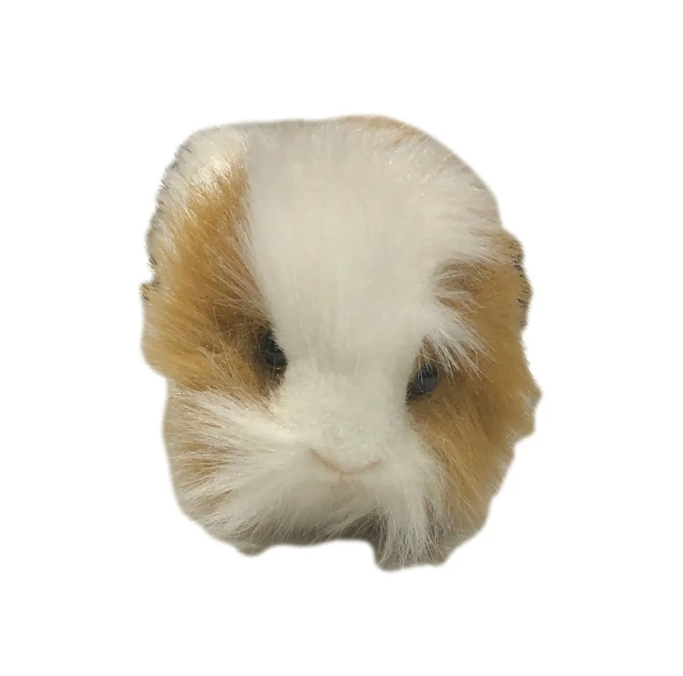 Brown & White Guinea Pig Stuffed Animal Toy