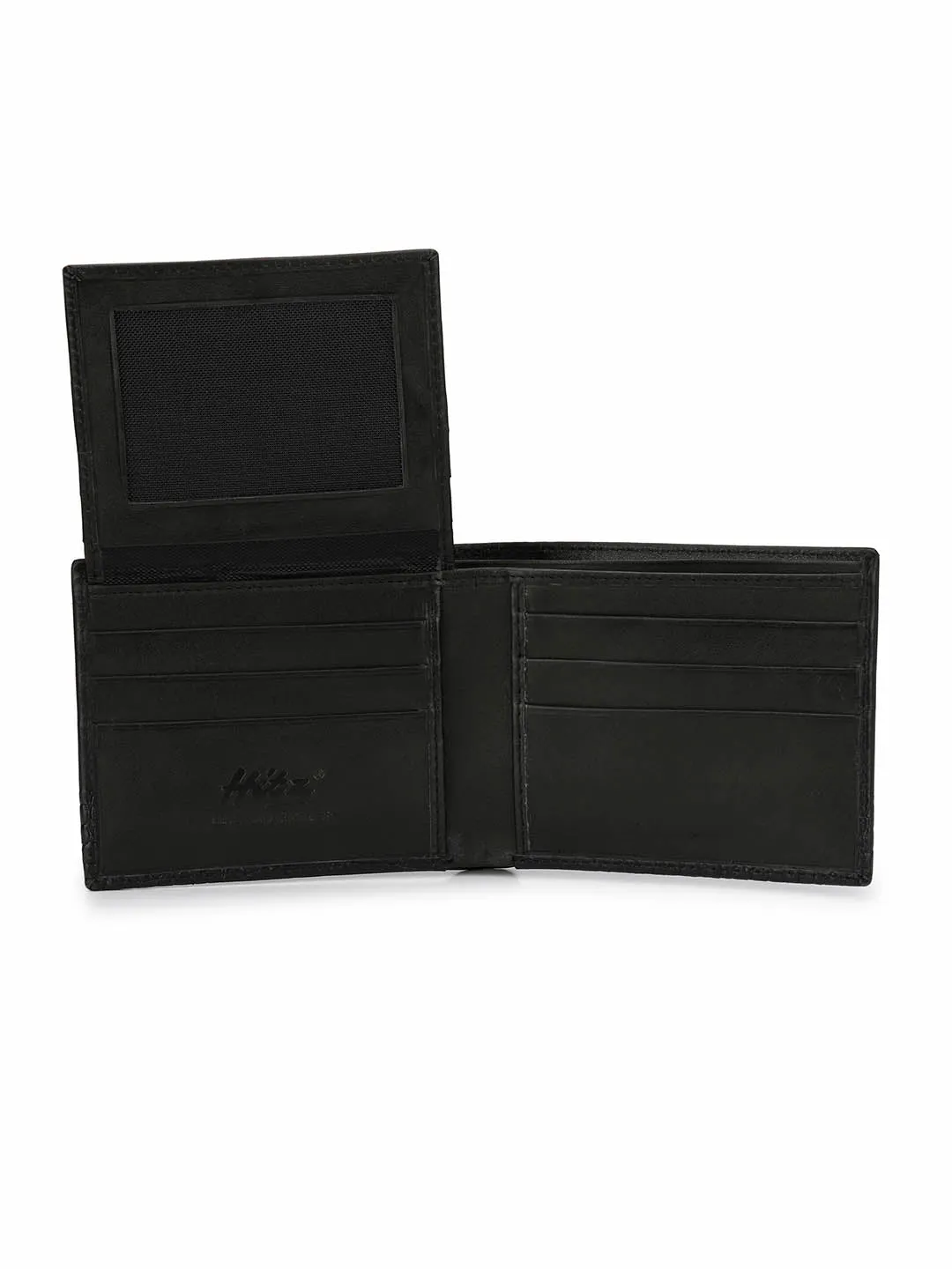 BS-CROCO-1568 BROWN LEATHER WALLETS