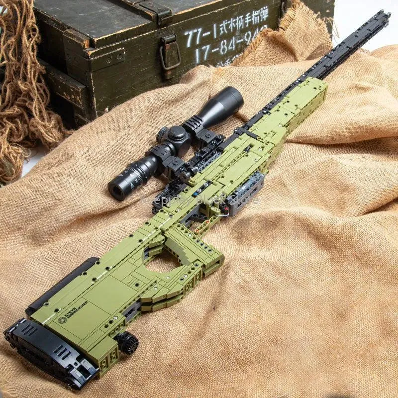 Caliber Gourmet Caliber Building Blocks Sniper Rifle Toy