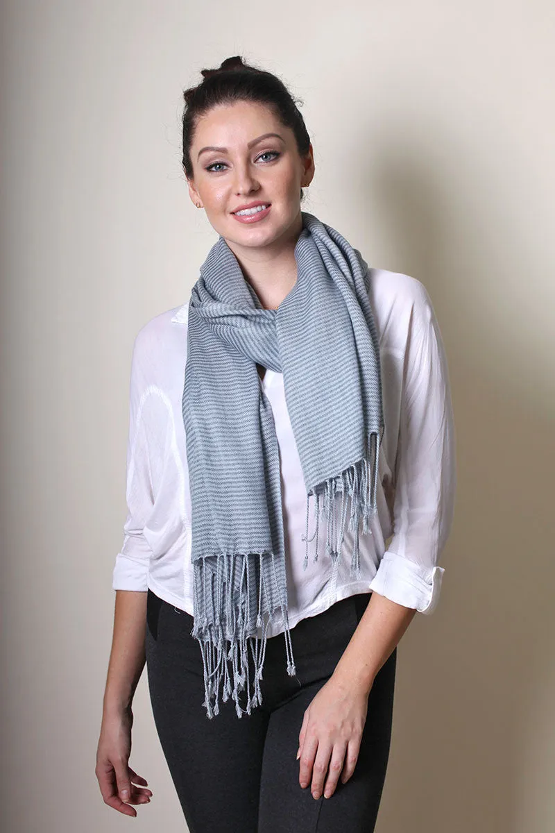 Classic City Stripe Super Soft Scarf