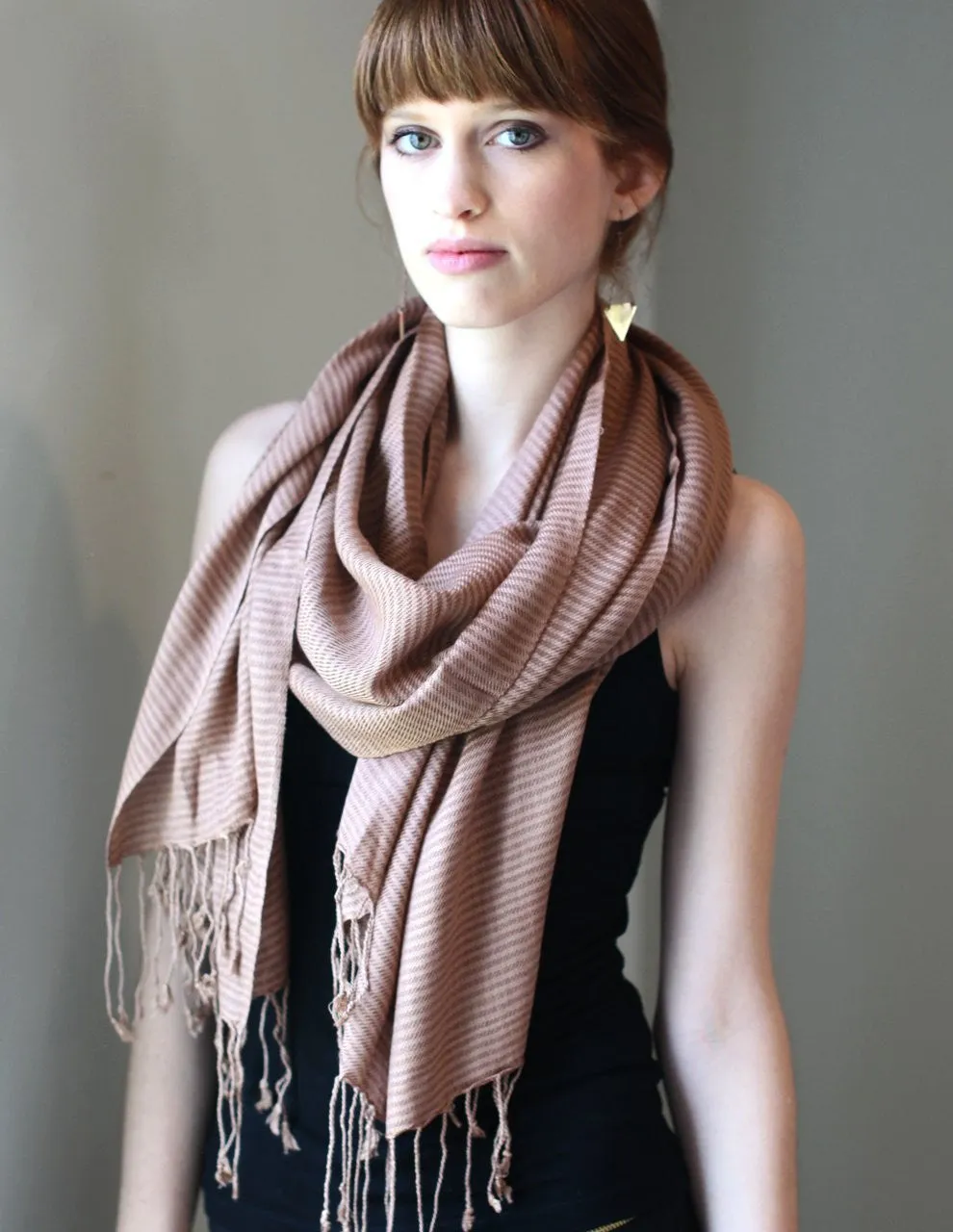 Classic City Stripe Super Soft Scarf