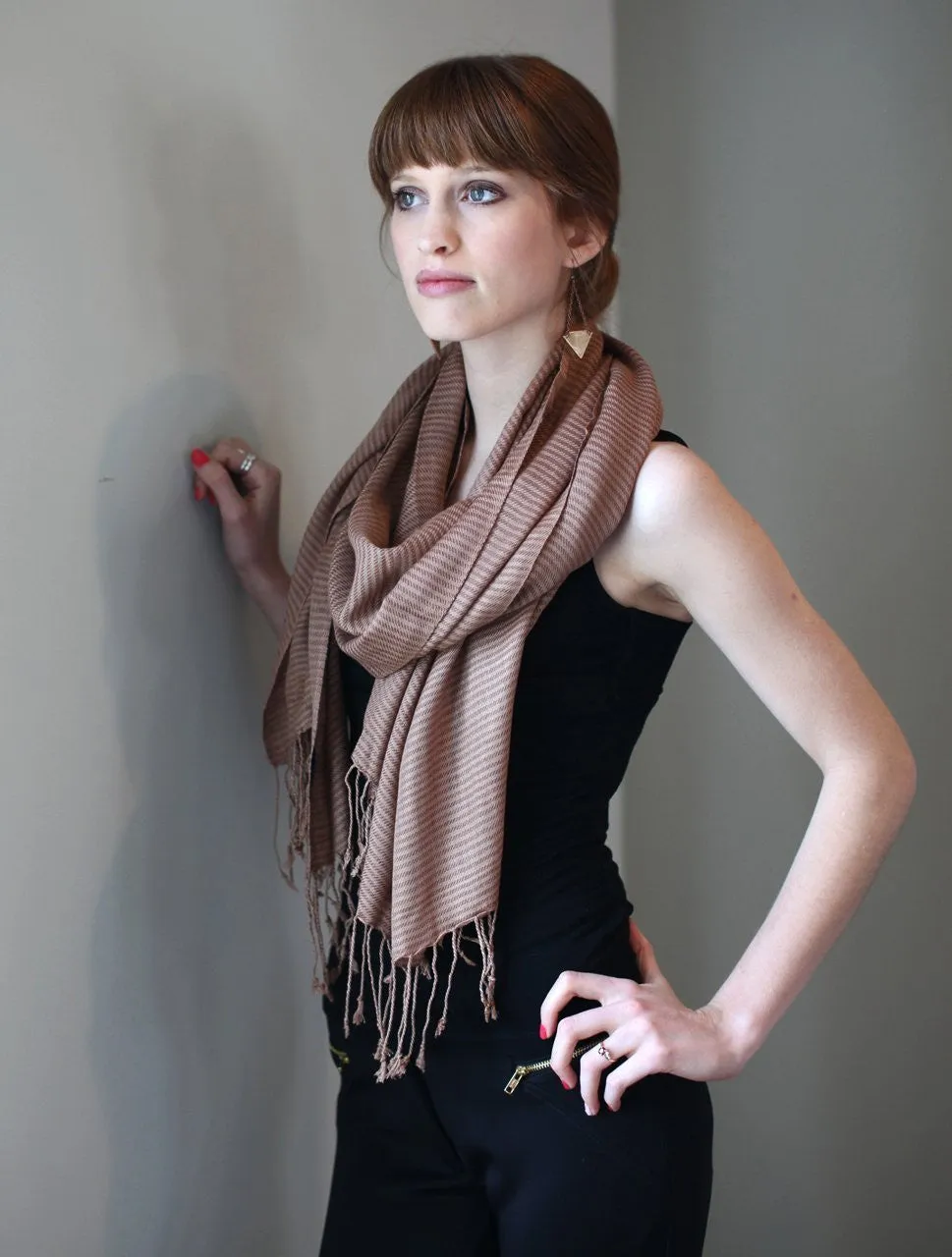 Classic City Stripe Super Soft Scarf