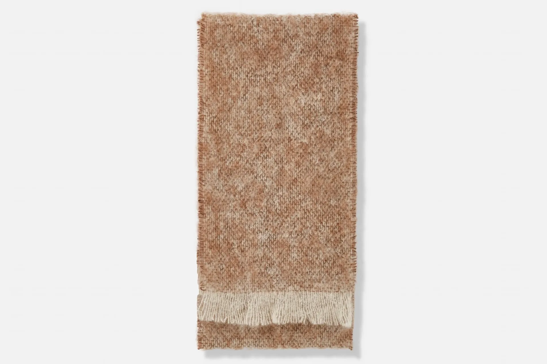 Cocoa Mooneen Mohair Scarf