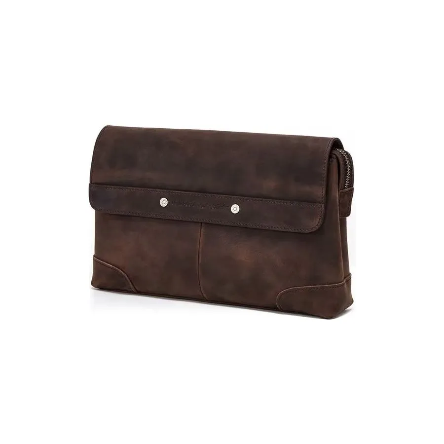 CowLuxe Stylish Leather Men's Gear Bag