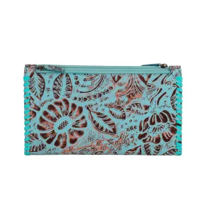 Delilah Creek Hand-tooled Stitched Wallet