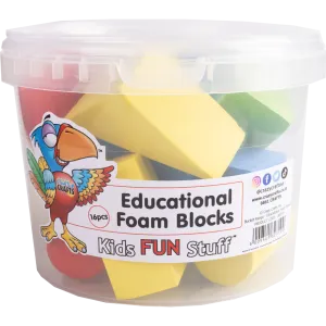 Educational Foam Blocks Assorted