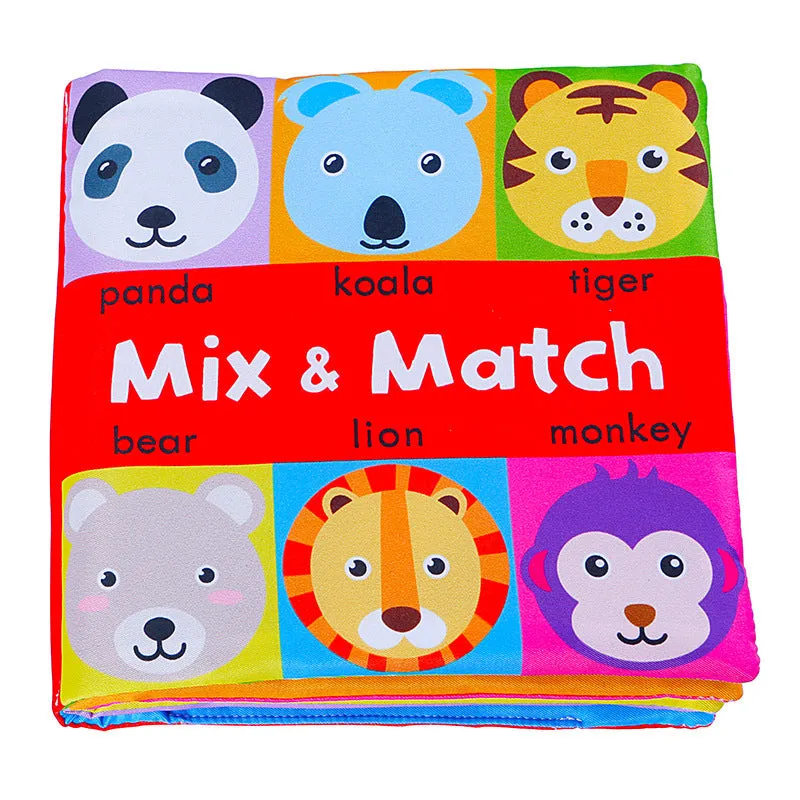 Face Mix Match Jungle Animals Book