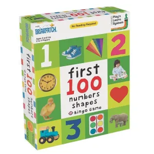 First 100 Numbers and Shapes - Bingo Game