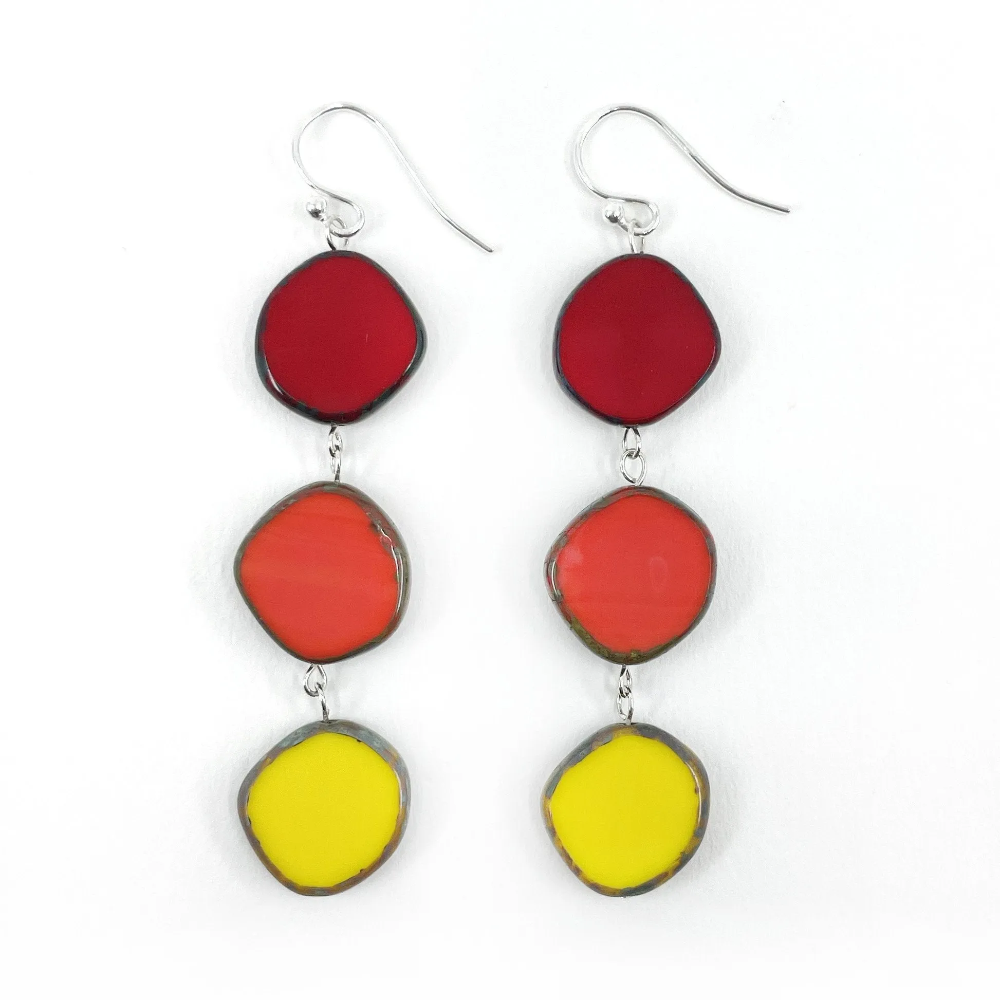 Full Circle Triple Circle Earrings