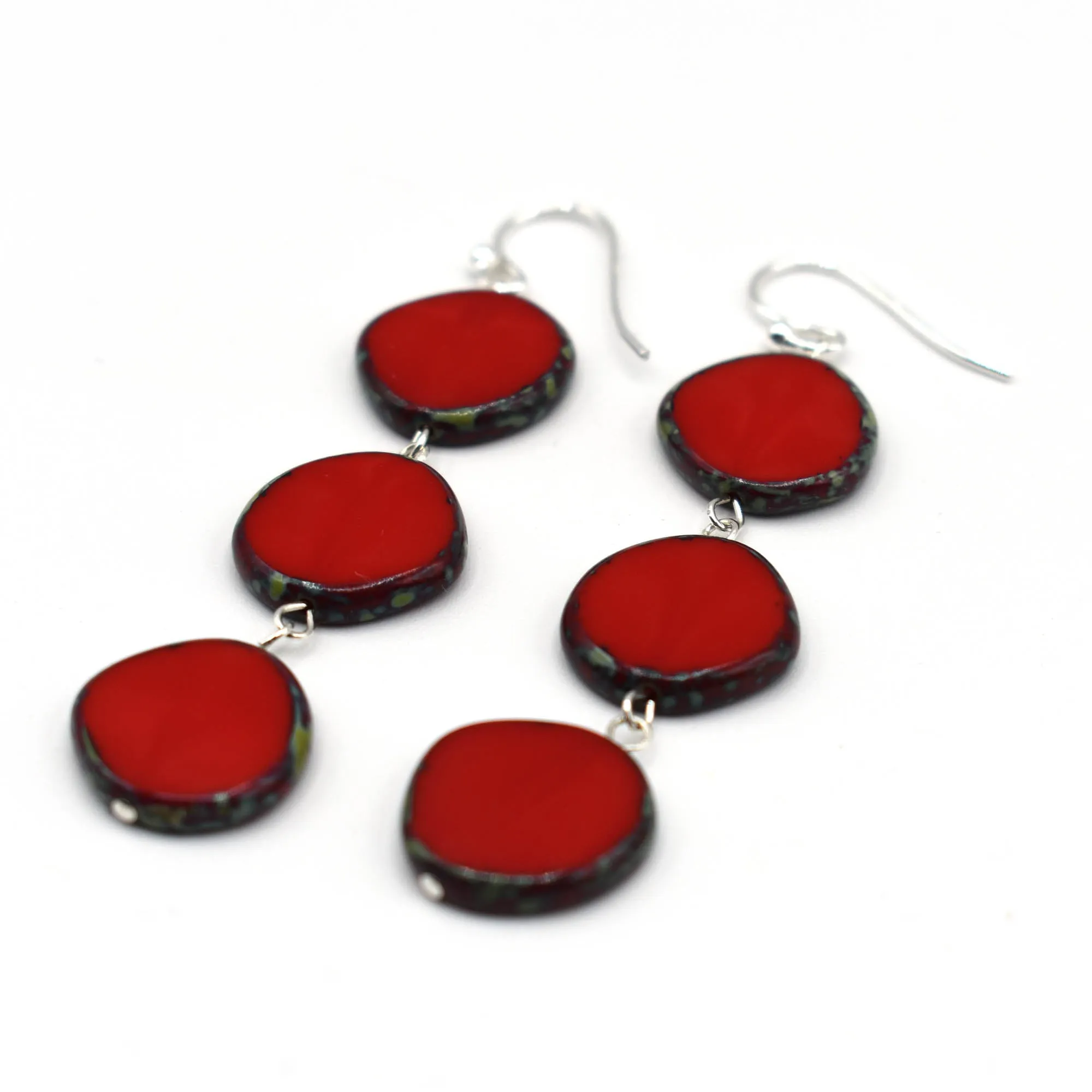 Full Circle Triple Circle Earrings