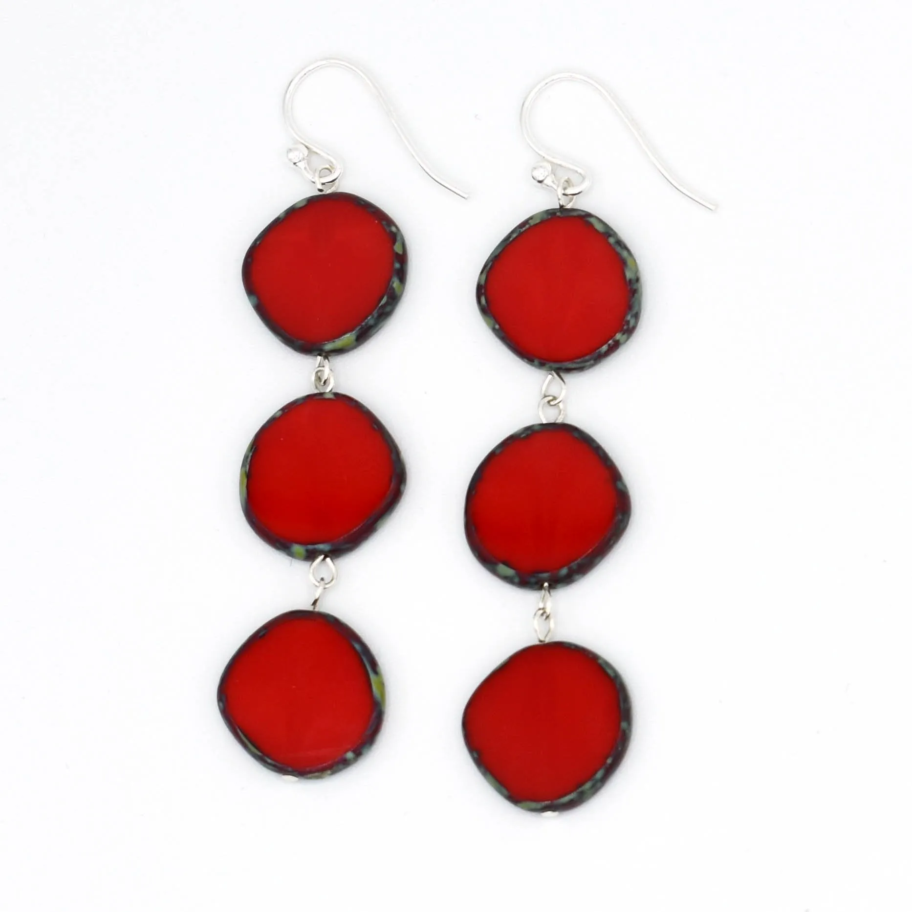 Full Circle Triple Circle Earrings