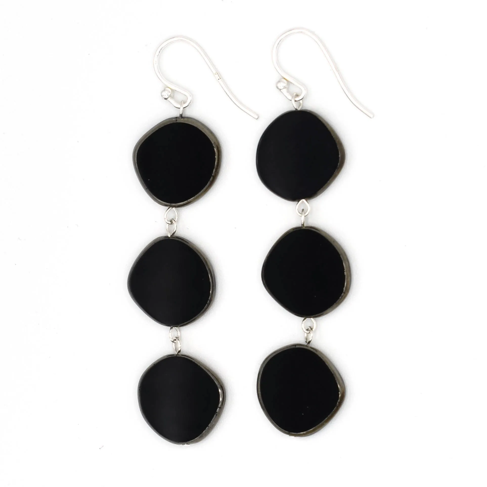 Full Circle Triple Circle Earrings