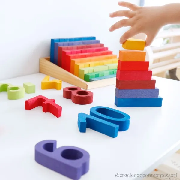 Grimm's stepped counting blocks 2cm