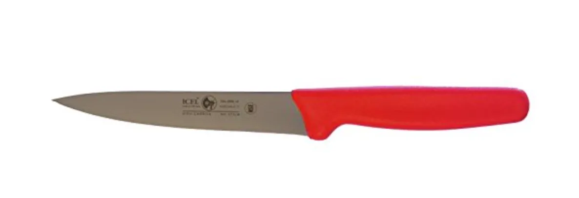 Icel Red Serrated Utilty Knife 5.5" 1pc