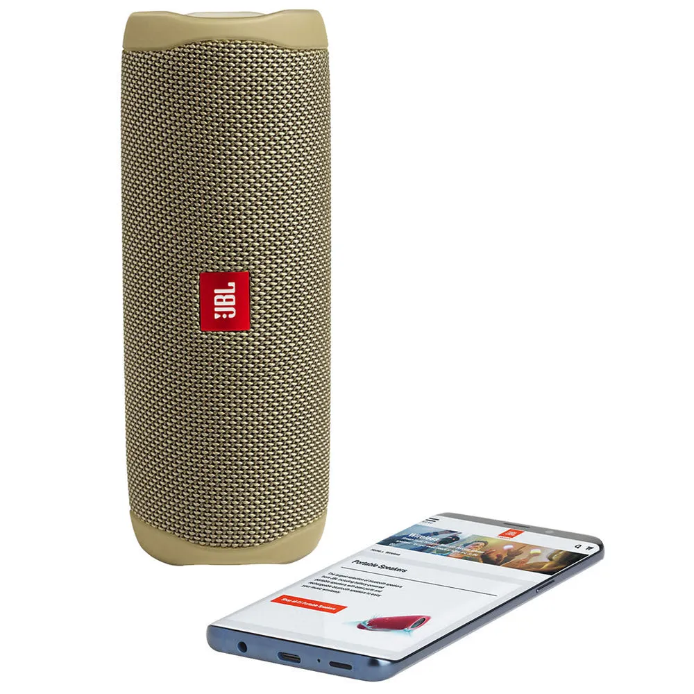 JBL FLIP 5 Waterprood portable bluetooth speaker - SAND