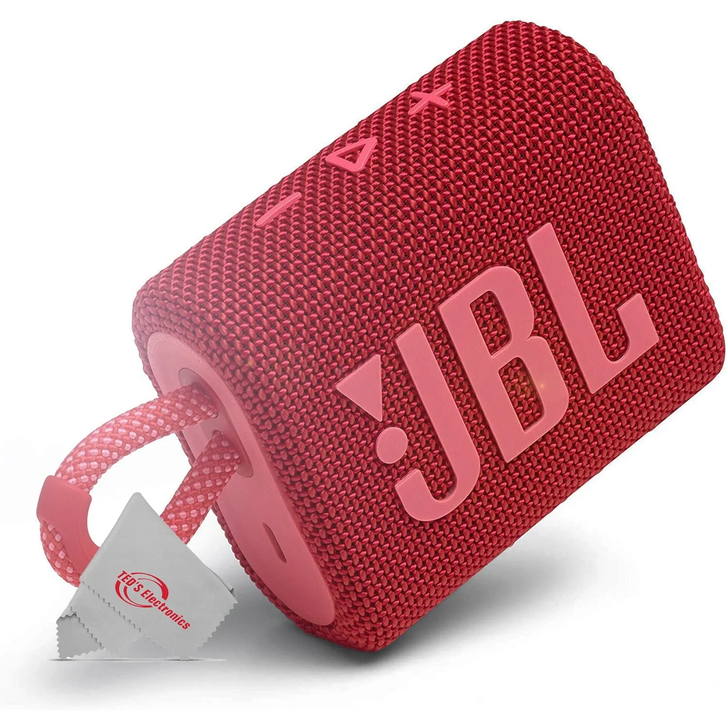 JBL Go 3 Portable Bluetooth Waterproof Speaker Red