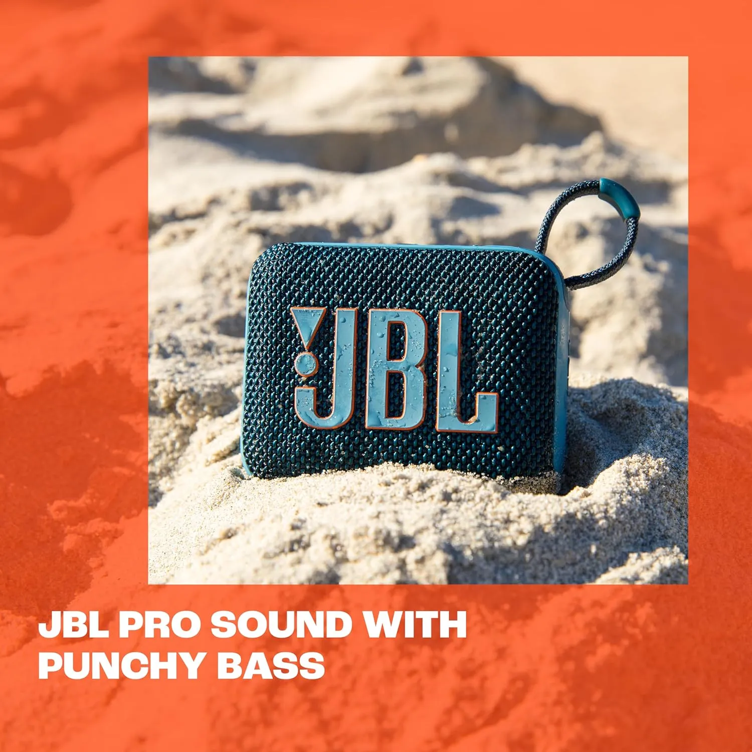 JBL Go 4 Ultra-Portable, Waterproof and Dustproof Bluetooth Speaker