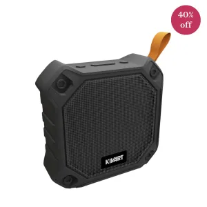 Kivart Reverb Compact Speaker | 5 Watt Output | Heavy Bass | 6 Hours Playtime | In-Built HD Mic for Calls | Bluetooth 5.1