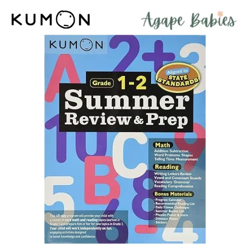 Kumon Summer Review & Prep: 1-2