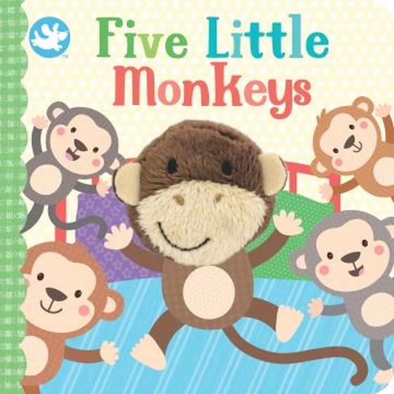 Little Me Five Little Monkeys Finger Puppet Book