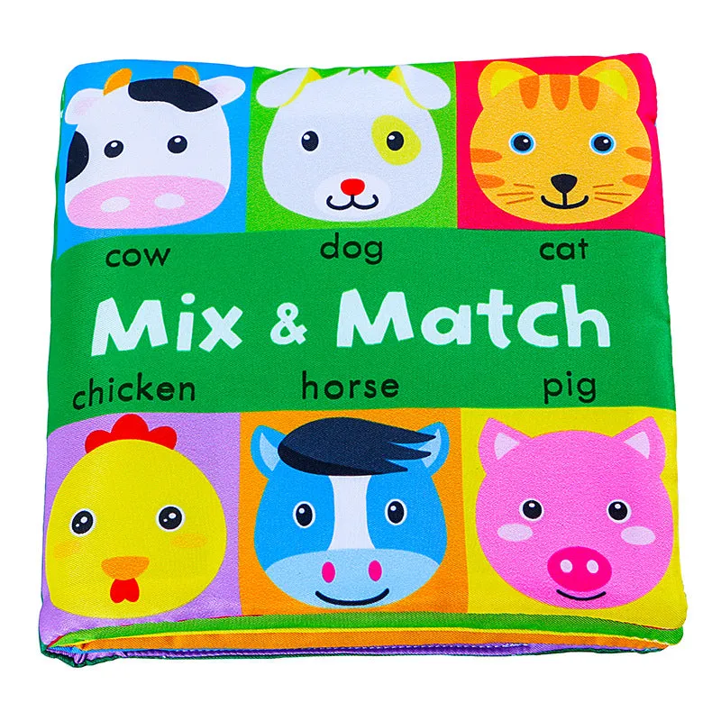 Mix and Match Farm Animals Book